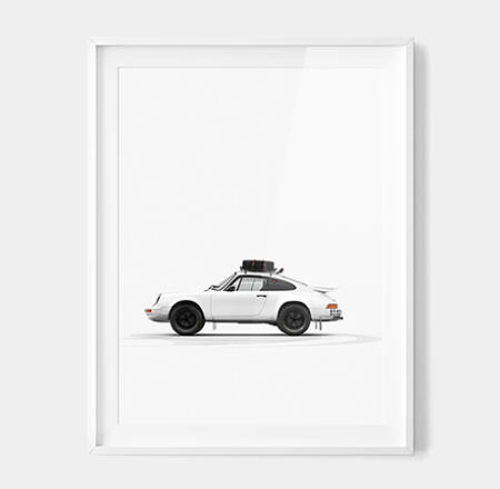 Curb-Shop-911-Rally-Plain-Body-by-INK-Print