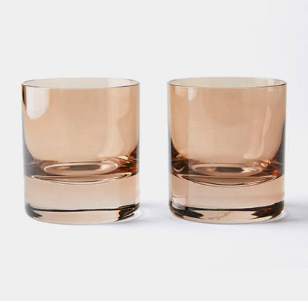 Estelle-Hand-Blown-Colored-Rocks-Glasses-Set-of-2